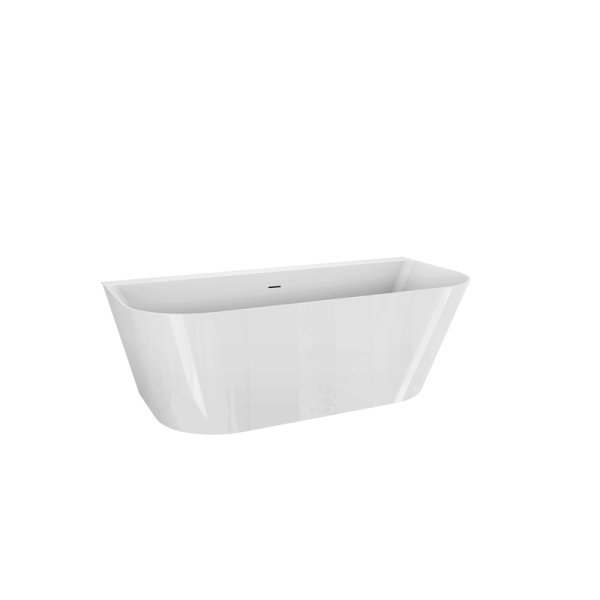 Trojan Darlington 1700 x 800mm Double Ended Back To Wall Freestanding Bath