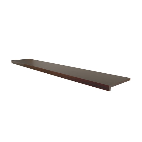 Abacus 1800 x 320mm Bathroom Shelf - Lava Wood