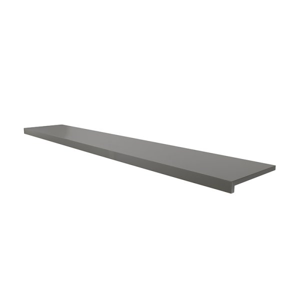 Abacus 1800 x 320mm Bathroom Shelf - Matt Stone Grey