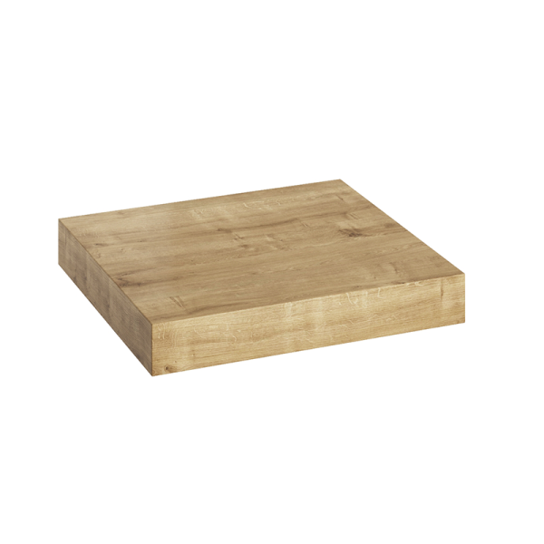 Abacus Concept Cloud 500mm Basin Shelf - Halifax Oak