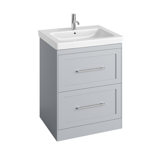 Abacus Concept Shaker 550mm Floorstanding Vanity Unit & Basin