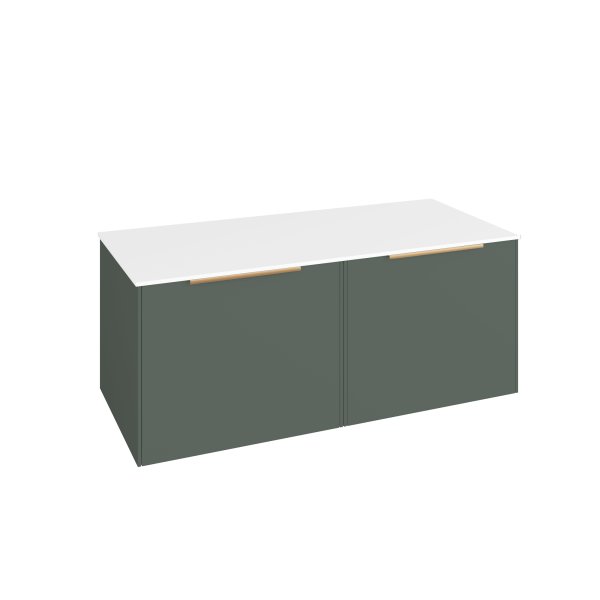 Abacus S3 Concepts 1200mm Vanity Unit - Matt Sage Green