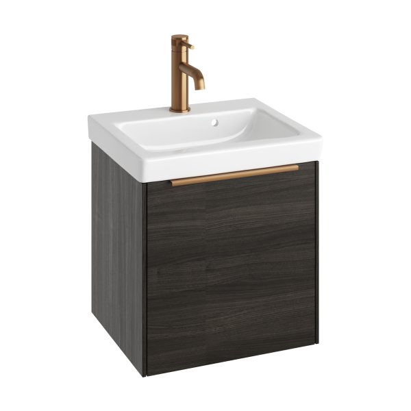 Abacus S3 Concepts 450mm Vanity Unit & Basin - Lava Wood