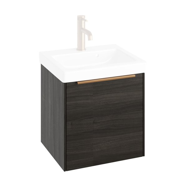 Abacus S3 Concepts 450mm Vanity Unit - Lava Wood