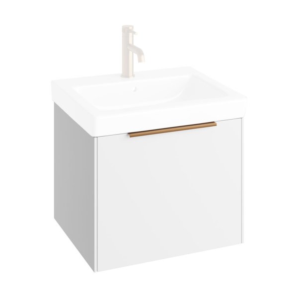 Abacus S3 Concepts 550mm Vanity Unit - Matt White