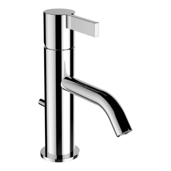 Kartell by Laufen 115mm Projection Basin Mixer and Pop-Up Waste - Chrome