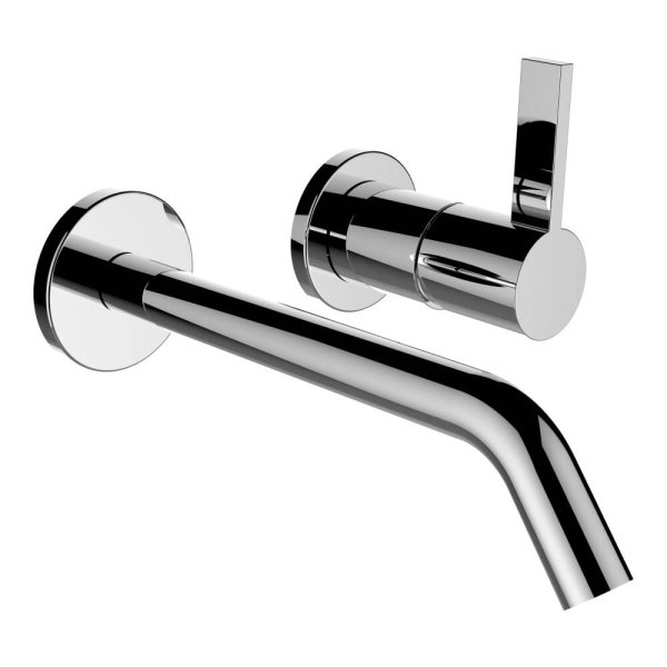 Kartell by Laufen Wall-Mounted Basin Mixer - Chrome