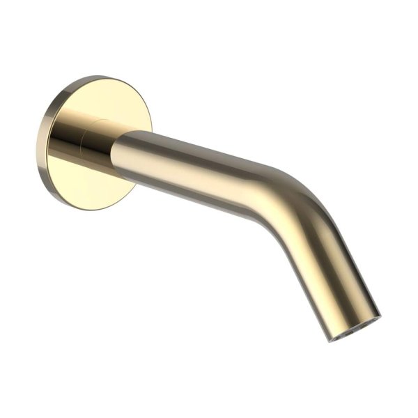 Kartell by Laufen Wall-Mounted Bath Spout and Pop-Up Waste - Gold