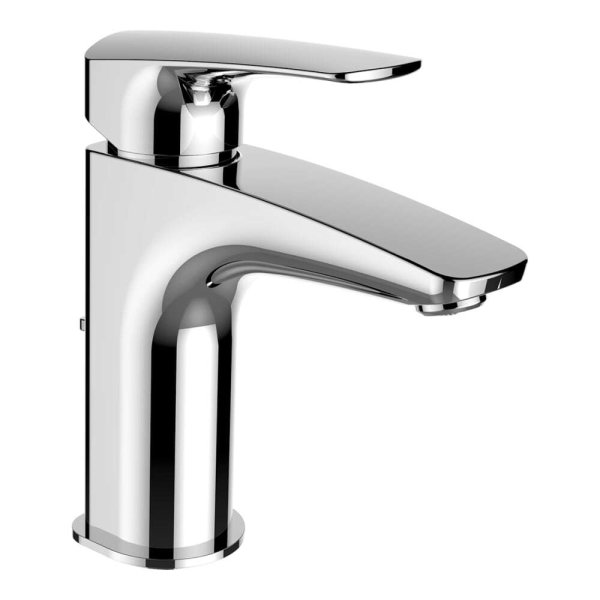 Laufen Laurin 106mm Projection Eco+ Basin Mixer with Pop-Up Waste - Chrome