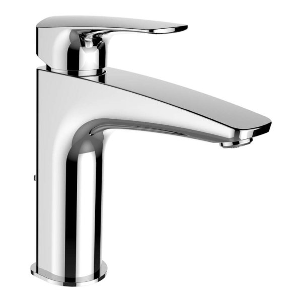 Laufen Laurin 130mm Projection Eco+ Basin Mixer with Pop-Up Waste - Chrome