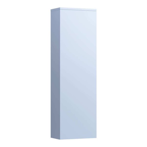 Kartell by Laufen 400 x 1300mm Right Hand Hinge Tall Cabinet - Grey Blue