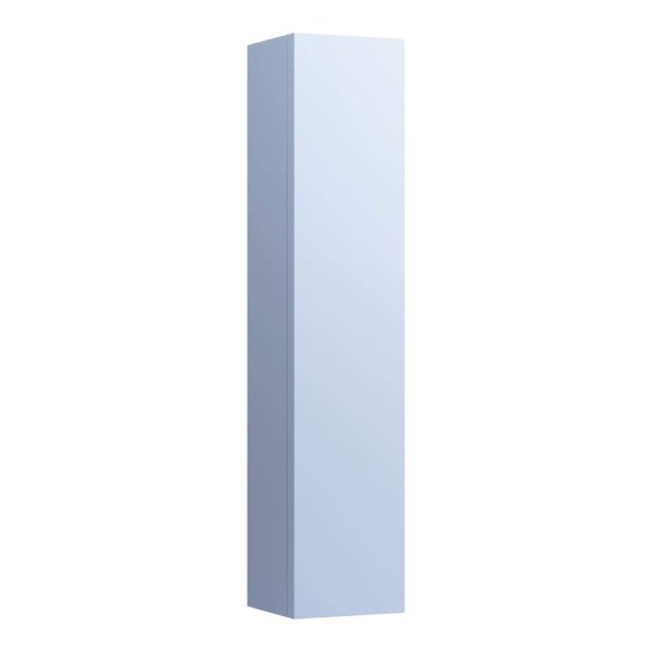 Kartell by Laufen 350 x 1650mm Right Hand Hinge Tall Cabinet - Grey Blue