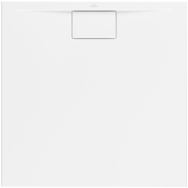 Villeroy & Boch Architectura 1000 x 900 x 48mm Shower Tray - Stone White