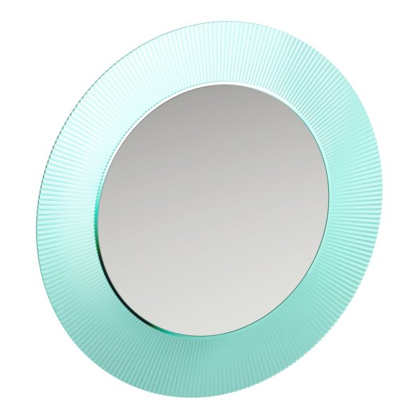 Kartell by Laufen All Saints 780mm Mirror with LED Lighting -  Emerald Green