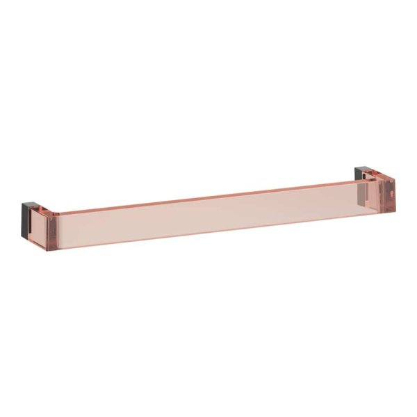 Kartell by Laufen 450mm Towel Rail - Rose Pink