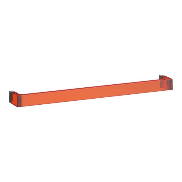 Kartell by Laufen 600mm Towel Rail - Tangerine Orange