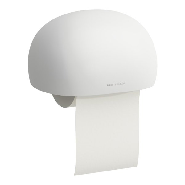 Laufen Alessi One Toilet Roll Holder (for Glue Fixing) - Matt White