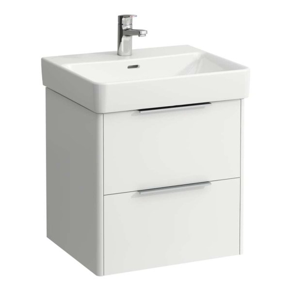 Laufen Base 520 x 440mm 2 Drawer Vanity Unit - Matt White