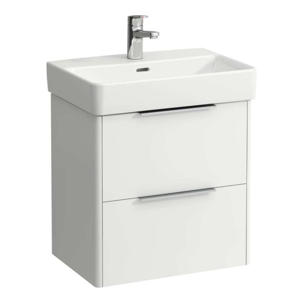 Laufen Base 520 x 360mm 2 Drawer Vanity Unit - Gloss White