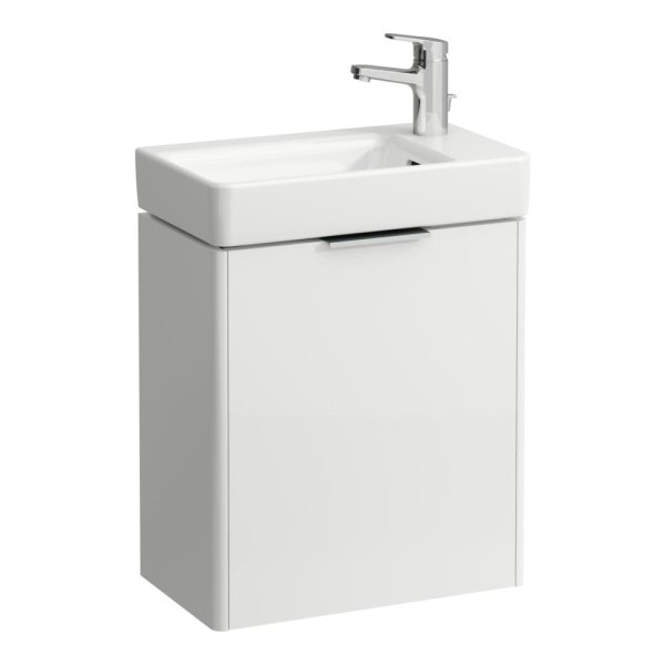 Laufen Base 470mm 1 Right Hand Door Vanity Unit - Gloss White