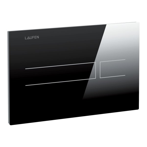 Laufen LIS AW3 Electronic Contactless Dual Flush Plate - Black