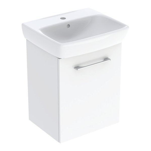 Geberit Selnova 500mm Vanity Unit & Basin - White