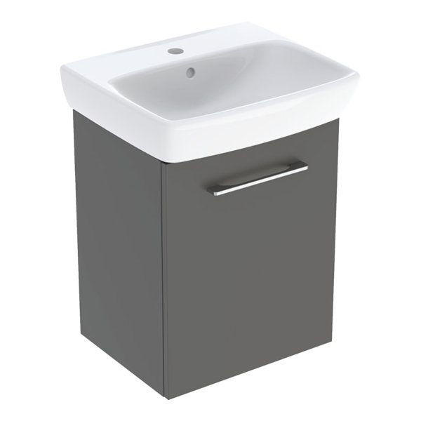 Geberit Selnova 500mm Vanity Unit & Basin - Lava