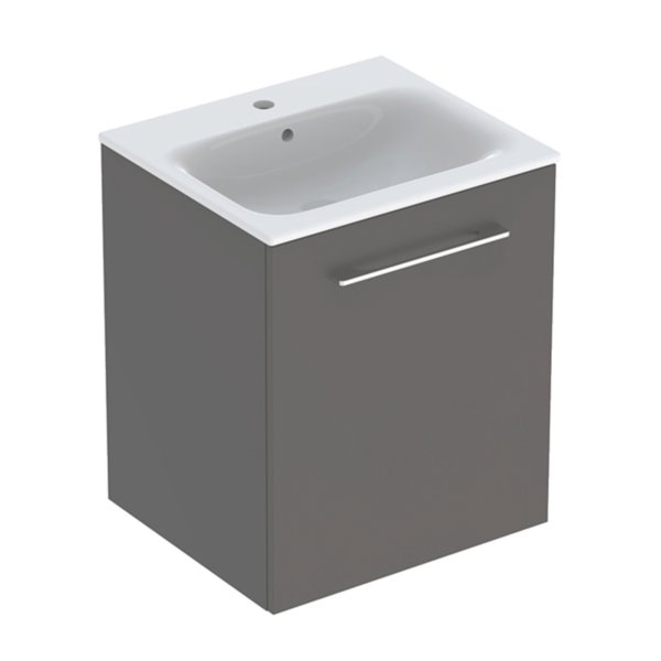 Geberit Selnova 550mm Vanity Unit & Basin - Lava