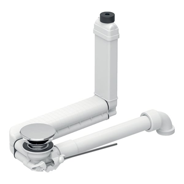 Geberit Clou Basin Space Saving Drain with Lever Actuation