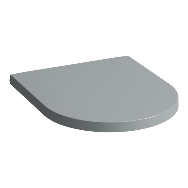 Kartell by Laufen Soft Close Removable Toilet Seat - Matt Graphite