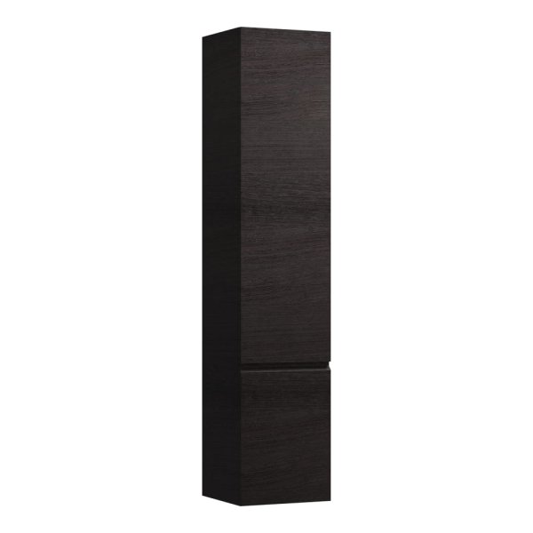 Laufen Pro S 350 x 1650mm 1 Door Tall Cabinet - Wenge