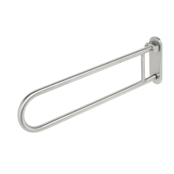 Coram Drop Down Grab Rail - Stainless Steel