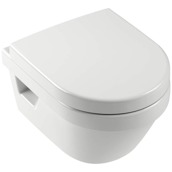 Villeroy & Boch Architectura Compact Wall-Hung Toilet & Soft Close Seat Combi-Pack