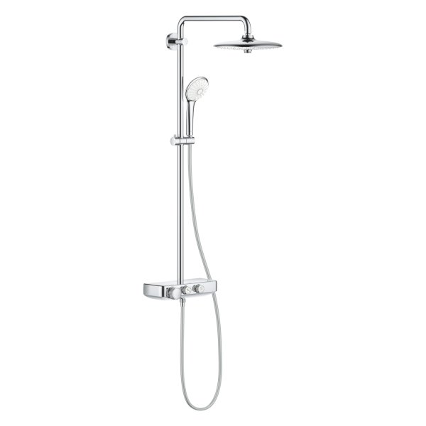 Grohe Euphoria SmartControl Mono Shower System with Thermostat - Chrome