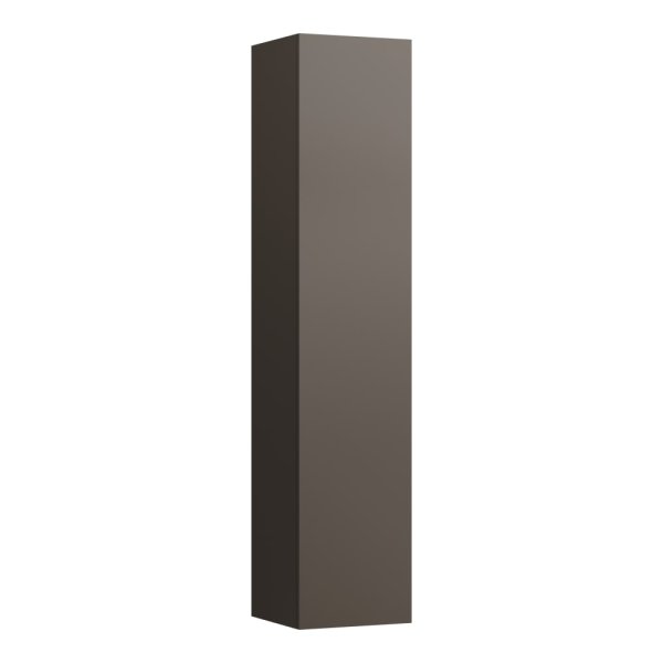 Laufen Alessi 1650mm Column Unit with Left Hand Hinge - Dark Brown