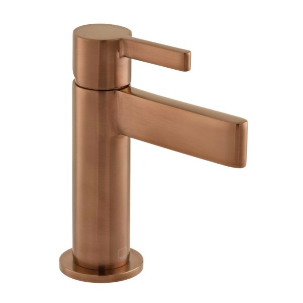 Vado Individual Edit Mini Mono Basin Mixer - Brushed Bronze