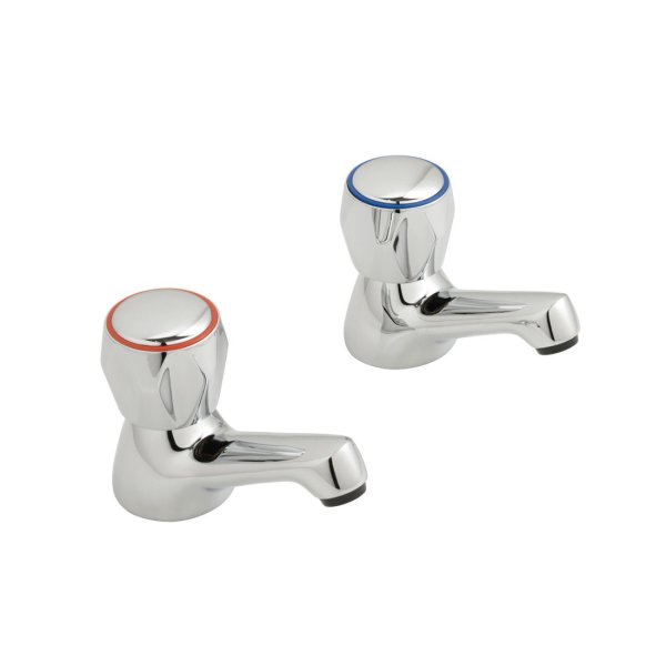 Vado Astra Basin Pillar Taps CD Valve 1/2