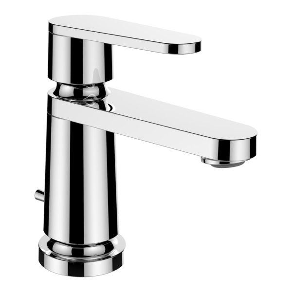 Laufen The New Classic Basin Mixer with 105mm Projection & Pop Up Waste - Chrome