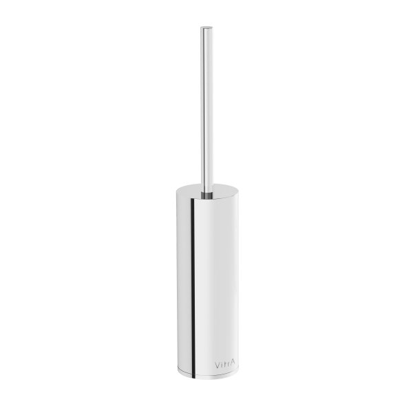 Vitra Origin Wall-Mounted Toilet Brush & Holder - Chrome