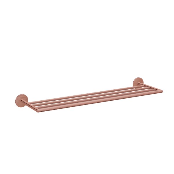 Vitra Origin 600mm Triple Towel Rail - Copper