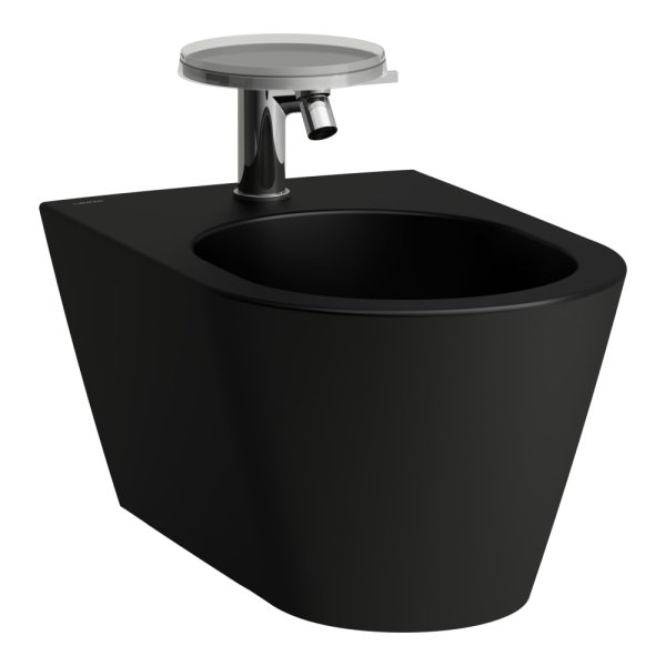 Kartell by Laufen Wall-Hung Bidet - Gloss Black