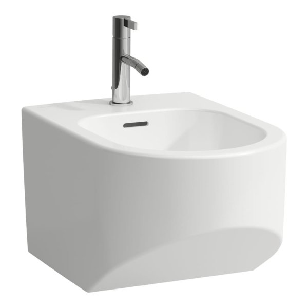 Laufen Sonar Wall-Hung Bidet - Matt White