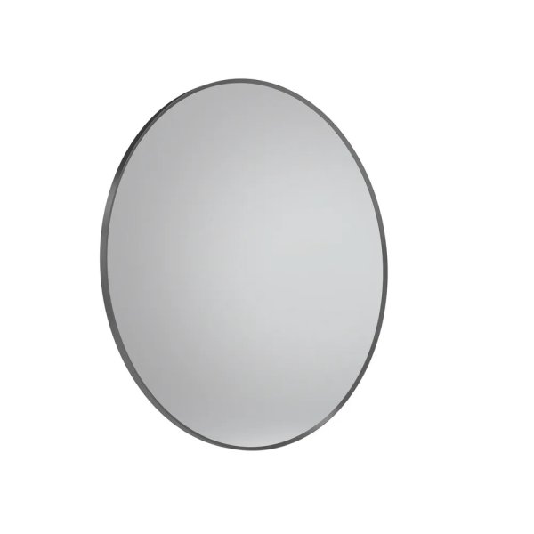 Tavistock Verge 800mm Round Mirror - Gunmetal