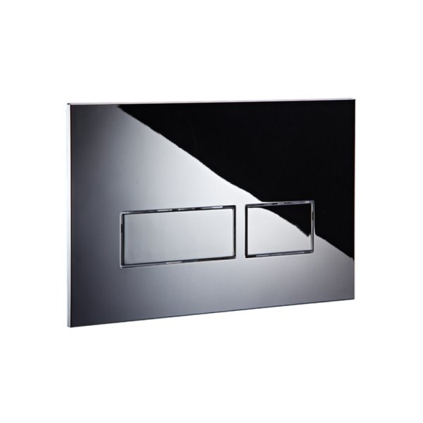 Abacus Trend 2 Flush Plate - Chrome