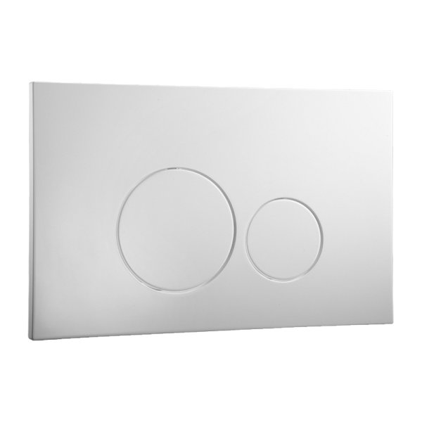 Abacus ISO 2 Flush Plate - Satin