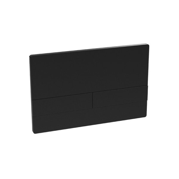 Abacus Edge Flush Plate - Black