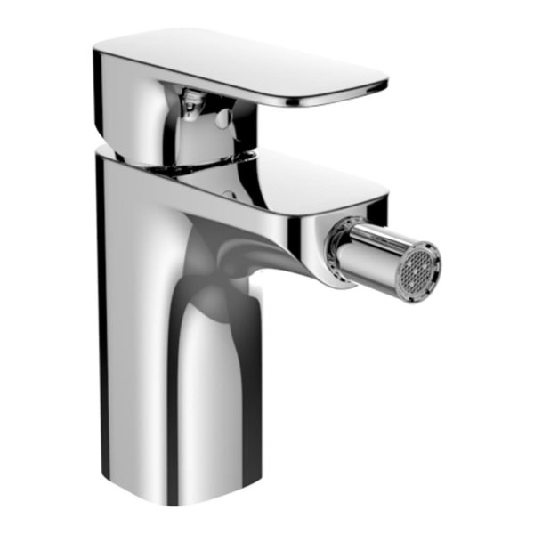 Laufen City Plus Bidet Mixer with Pop Up Waste - Chrome