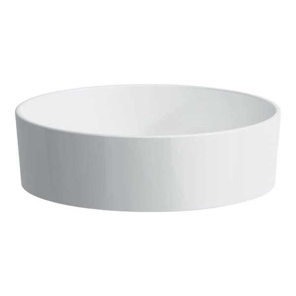 Kartell by Laufen 420mm SaphirKeramik Countertop Basin - White