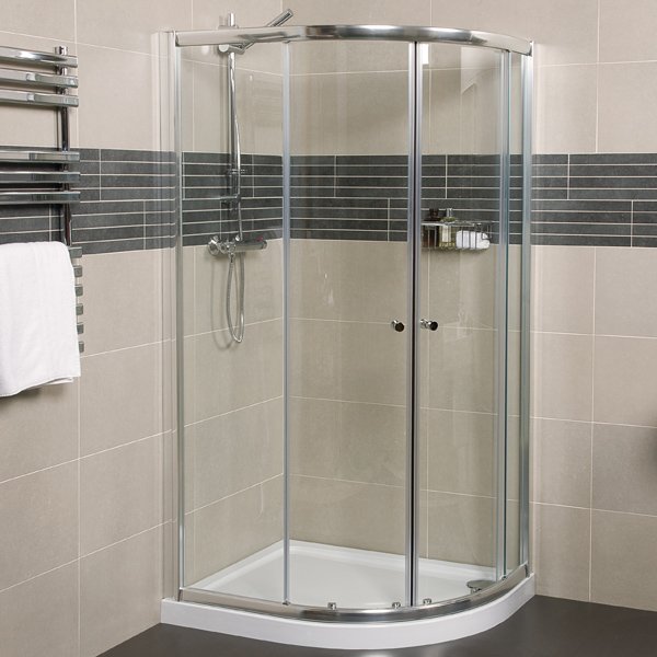 Roman Haven Offset Quadrant Shower Enclosure Bathroom Supplies Online
