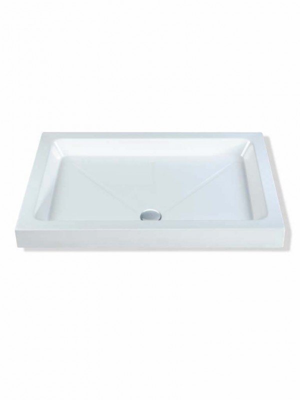 MX Classic 1200 x 700mm S/R Rectangular Shower Tray | Bathroom Supplies Online